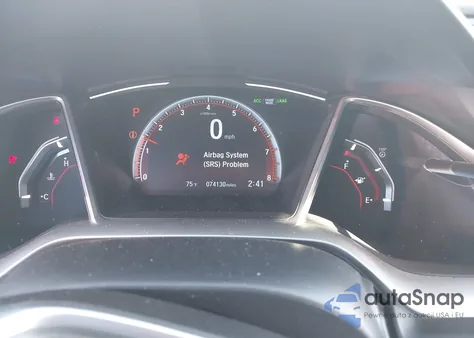 2021 Honda Civic Sport z USA, uszkodzony, nr VIN 2HGFC2F80MH557312